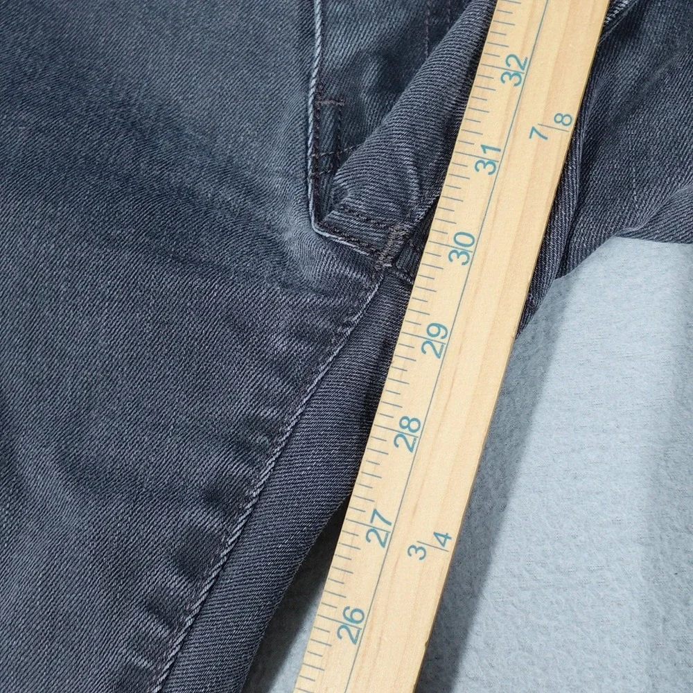 Levi's 512 Jeans Mens 33x32 Black Slim Taper Fit Denim Casual Everyday Wear